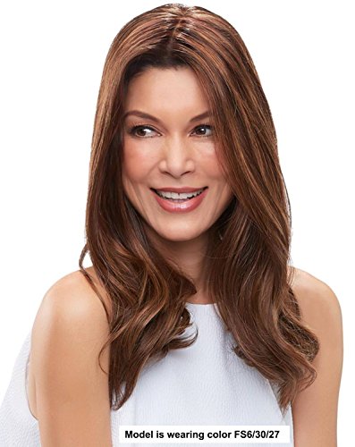 Jon Renau Christy 18 Inch XL Human Hair Topper Bundle, Color 1B, with BeautiMark Care Set - Image 4