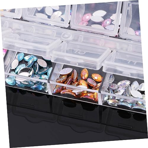 Mipcase 12 Nail Art Crystal Nail Asssories Nail Rhinestones for Acrylic Nails Craft Rhinestones Kit De Manicura Nail Gems Decorations Nail Accessories Shiny Nail Art Decor Horse Eye Set - Image 9