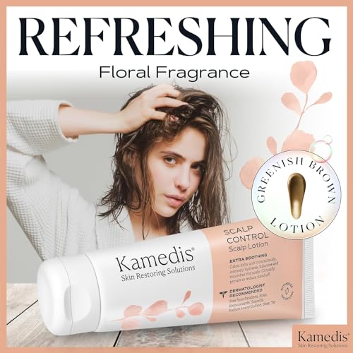 KAMEDIS 4 oz Botanical Scalp Lotion for Natural Dandruff Relief Treatment - Image 6