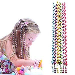 ZXK CO 18 Piece Cute Spiral Hair Twist Barrette Elastic Rope Set for Girls and Women