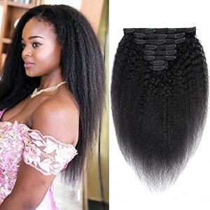 Wrap Around Ponytail Extension 9A Brazilian Natural Wave Ponytail Human Hair Extensions for Black Women Magic Pate Water Wavy Clip In Pony Tail Extensions Human Hair Corn Wave (14 Inch)