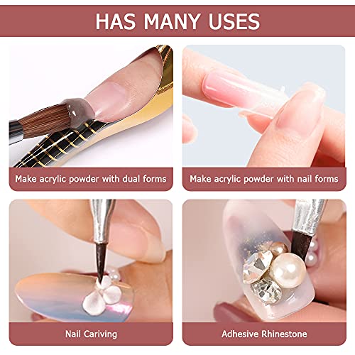 Lofuanna 17g Professional Acrylic Powder Salon Quality Acrylic Nail Powder for Nails Extension Nail Art System for Home/Salon (5) - Image 4