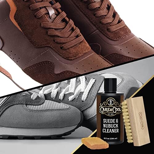 Ultimate Suede and Nubuck Care & Cool Cleaning Kit with Hog Brush and Eraser - Image 6