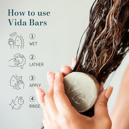 Soothe Solid Conditioner Bar for Curly Hair | All Natural Moisturizing Bar Conditioner for Itchy, Flaky Scalp | Vegan, Sulfate Free, Paraben Free, Handmade in the USA (Lavender Scent) - Image 7