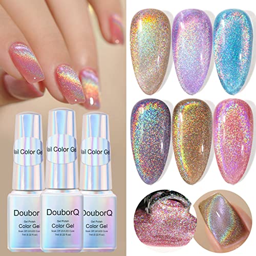 Glossy Shine Quick Dry Chip-Resistant Jelly Gel Nail Polish Set 6 Colors - Image 6