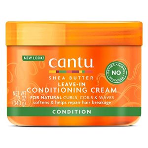 Cantu Leave-In Conditioning Creams with Shea Butter, Argan Oil, 12 oz and 16 oz (Packaging May Vary)