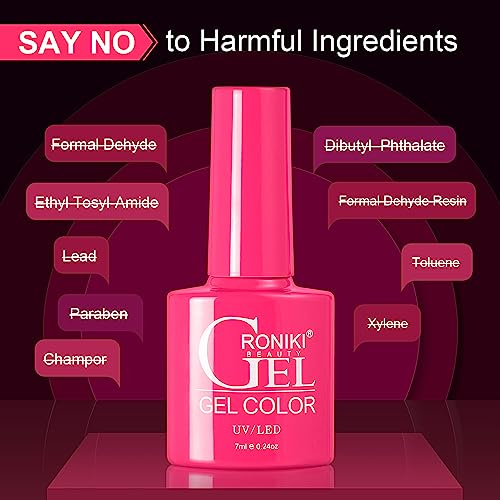 Pastel Gel Nail Polish Set 6 Colors - Spring Summer Macaron Shades Nail Art - Image 7