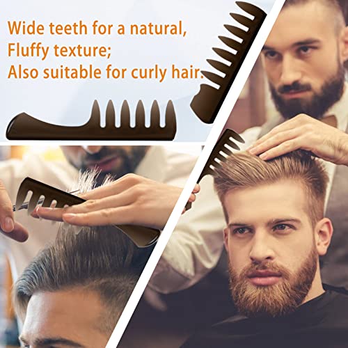Men's Professional Hair Styling Comb and Brush Set for All Hair Types and Styles - Image 5