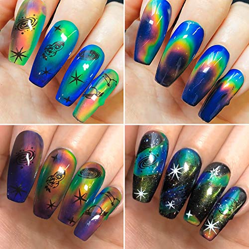 1g Thermochromic Color Changing Gel Nail Polish for UV Nail Art - Image 3