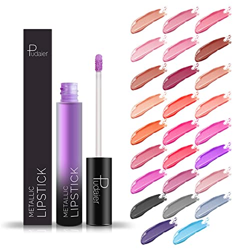 Taupe Waterproof Glossy Finish Liquid Lipstick 0.2 oz Cup Packaging - Image 6