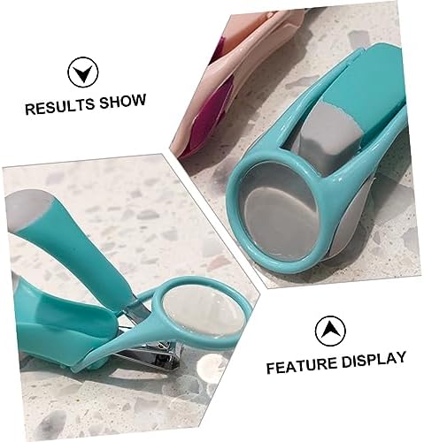 Nail Scissor 1pc Baby Nail Clippers Fingernail Corta Nail Clippers for Kids Nail Clippers for Baby Nail Clipper for Kids Nail Clippers Old Magnifier Child Anti-Jamming Abs - Image 5