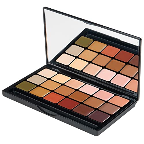 Graftobian HD Pro 12-Shade Face Makeup Palette with Blending Sponge