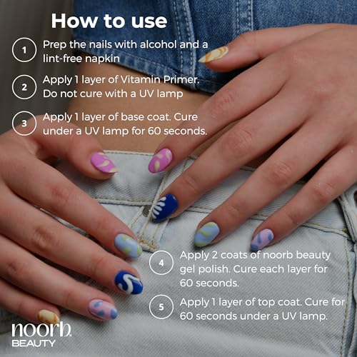 Lavender Purple Gel Polish, Natural Gel Nail Polish with Organic Pigments, Soak Off UV Nail Gel Polish Purple Color - Image 6
