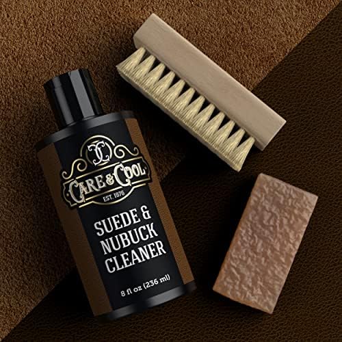 Ultimate Suede and Nubuck Care & Cool Cleaning Kit with Hog Brush and Eraser - Image 2