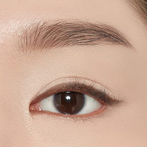 ETUDE Proof 10 Gel Pencil Liner 0.3g (#2 Dark Cacao) (21AD) | Creamy Gel Texture Eyeliner with Wearable Shades to Create Precise Line Eye Makeup without Efforts - Image 2