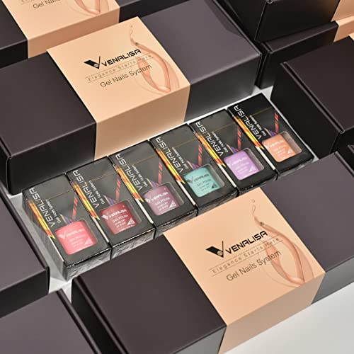 VENALISA 12 Colors Yellow Gel Nail Polish Set for Fall Winter Manicure DIY Kit - Image 9