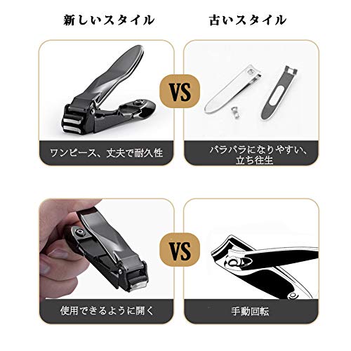 Nail Clipper, CLCCLQ Nail Clipper, New Concept of Nails, Storage Box, Nail File, Nail Clipper Set, Nail Clipper and File Non-Integrated - Image 2