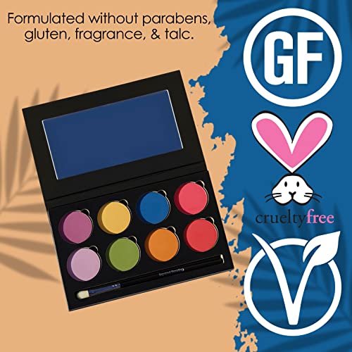 Bodyography Makeup Palette - Vibrant Eyeshadow with High Color Payoff (Pure Pigment Palette) - Image 5