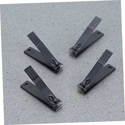 36 Pcs Toenail Manicure Tools Black Suits for Men Black Nail Cutter Manicure Tools Professional Fingernail Clippers Toenail Nippers Mens Suit Stainless Aldult Miss Suite - Image 6