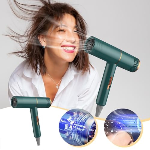 High-Speed 𝐇𝐚𝐢𝐫 𝐃𝐫𝐲𝐞𝐫 - Portable Blow Dryer for Fast Drying, Low Noise Powerful Hairdryer for Women Gifts, Ideal for Home Salon Travel Same Day Delivery Items Prime of Day Deals Today - Image 8