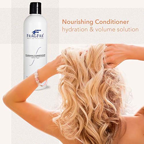 Shampoo and Conditioner 12 oz/ea (2-Pack Gift Set) - Sulfate Free Shampoo and Conditioner - Gluten Free Vegan Shampoo Conditioner - Color Safe Hypoallergenic Parabens Free - Fragrance Free - Image 5