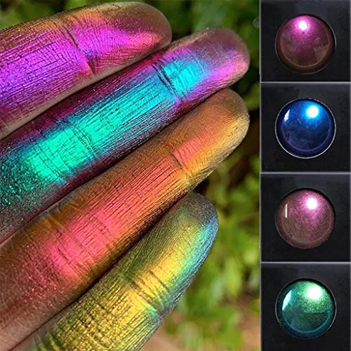 12 Color Multi-Chrome Pigment Set for Eyes Face Nails - Image 6