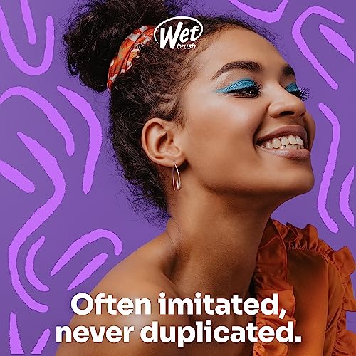 Wet Brush Original Detangler Hair Brush, Free Spirit Ocean - Ultra-Soft IntelliFlex Bristles - Detangling Brush Glide Through Tangles With Ease For All Hair Types - For Women, Men, Wet & Dry Hair - Image 6