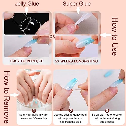 Press on Nails Short Length Natural Fake Nails with Black and Orange Swirl Designs Square False Nails with Glue and Adhesive Tabs, Acrylic Artificial Nails for Women Girls 24pcs - Image 7