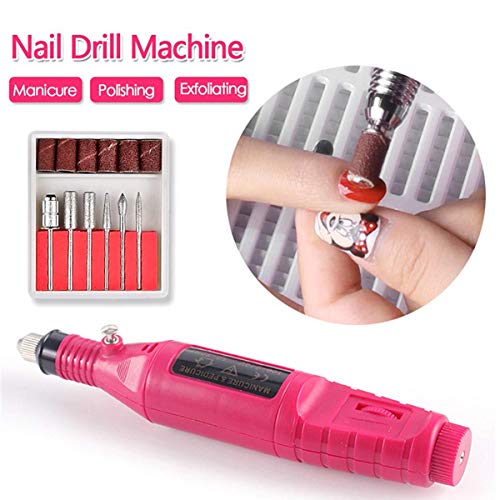 Nail Lamp and Drill Set, Electric Nail Drill Polish Pen File Kit, 54W UV Gel LED Nail Dryer Light, Nail Buffer Painting Brushes Tip Decoration, Acrylic 3D Nail Art Manicure Tool Set - Image 4