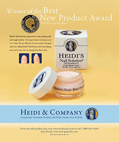 HEIDI'S Nail Strengthener and Cuticle Repair Creme, 0.75 Ounce - Image 2