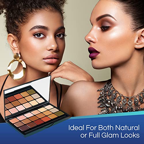 Graftobian HD Pro 12-Shade Face Makeup Palette with Blending Sponge - Image 6