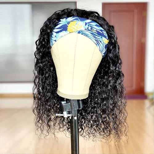 12 Inch Water Wave Glueless Curly Human Hair Bob Wig for Black Women - Image 2