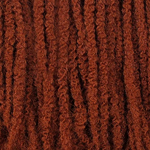3 Packs Marley Twist Braiding Hair 18 Inch Long Afro Kinky Curly Marley Hair For New Locs Crochet Hair Synthetic Crochet Hair Extensions Marley Hair For Women (18 Inch (Pack of 3), 350#) - Image 3