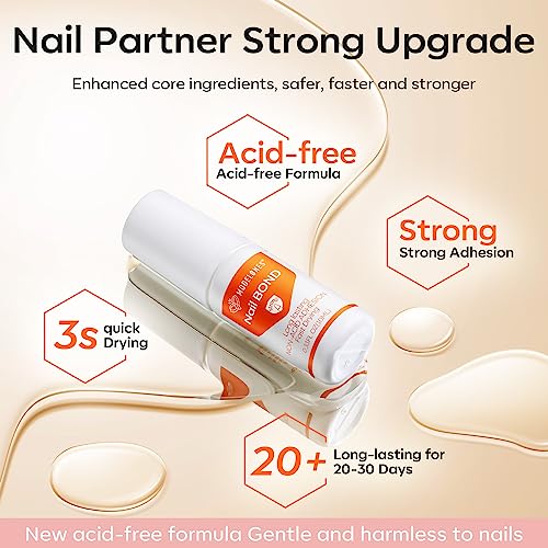 Modelones 15ml False Nail Glue and Remover Kit for Salon Quality Nails - Image 4