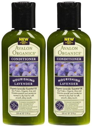 Avalon Organics Nourishing Conditioner - Lavender - 2 oz - 2 pk