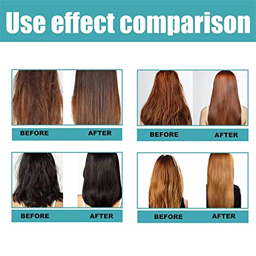 Protein Hair Straightening Cream, 2023 New Protein Correcting Hair Straightening Cream, Nourishing Smoothing Collagen Hair Straightener Cream, Curly Hair Straightening Cream for All Hair Types - Image 6