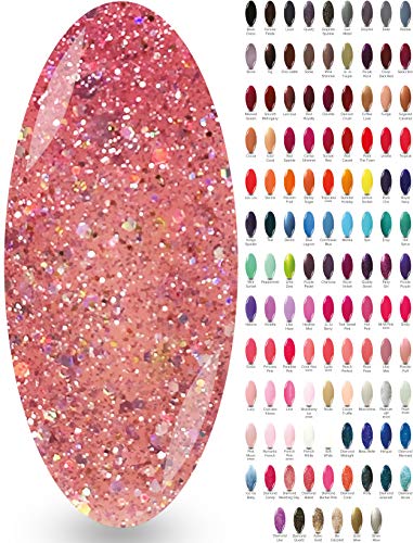 NYK1 Diamond Wedding Day Pink Gel Nail Polish 15ml Long-Lasting Color