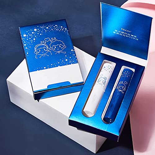 Pack of 2 Color Changing Lip Balm for Men and Women, Attractive White/Blue Stick Gift by Gireatick, Lip Moisturizer Lip Gloss for Men and Women, Vaseline Chapstick for Dry, Cracked, Chapped Lips - Image 4