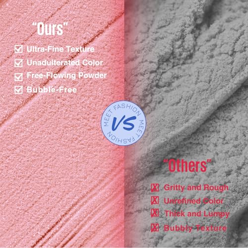 Dip Powder Nail Kit Pink Blue Purple White Black Red 32 Multi-Colors Dipping Powder with Base Top Coat Activator Brush Saver Liquid Set, Classic All Seasons Tones French Nail Art Manicure Salon MEFA - Image 7