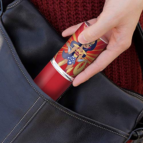 DC Super Hero Girls Wonder Woman Stainless Steel Manicure Pedicure Grooming Beauty Care Travel Kit - Image 3