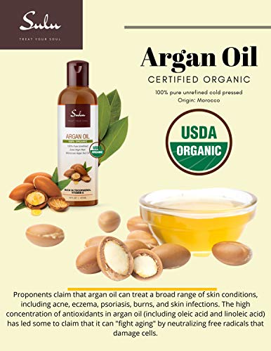 1 GALLON Pure Organic Cold Pressed Unrefined Extra Virgin Moroccan Argan Oil - Image 2