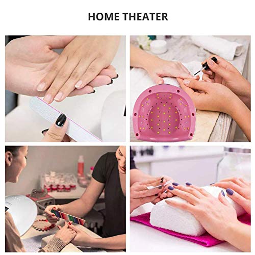Vishine 72W Professional Gel Nail Lamp with 6 Color Set for Salon Quality Home Manicures - Image 7