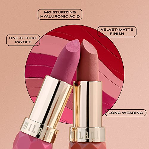 Milani Color Fetish Matte Lipstick in Desire, 0.14 oz, Comfortable Long-Lasting Wear - Image 5