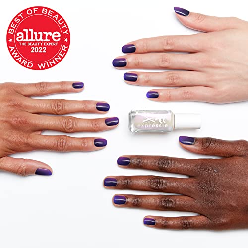 essie Expressie Quick Dry Nail Polish Set, Aura Euphoria, Iced Out FX, Pearlescent White + Crave the Chaos, Pink Nail Polish 0.33 fl oz each - Image 3