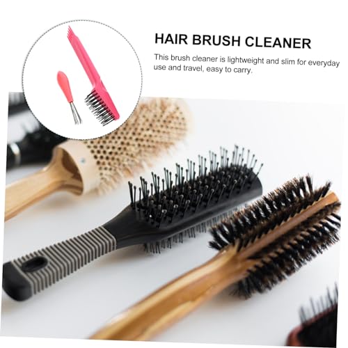 Pink Pet Hair Removal Tool Set with Paw Brush and Comb - Image 5