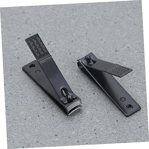 36 Pcs Toenail Manicure Tools Black Suits for Men Black Nail Cutter Manicure Tools Professional Fingernail Clippers Toenail Nippers Mens Suit Stainless Aldult Miss Suite - Image 4