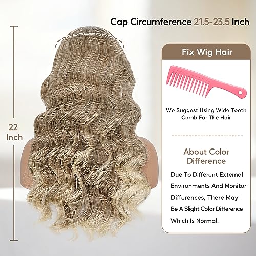 Soft Synthetic Body Wave Headband Wig for Black Women Natural Wavy Half Wig - Image 4