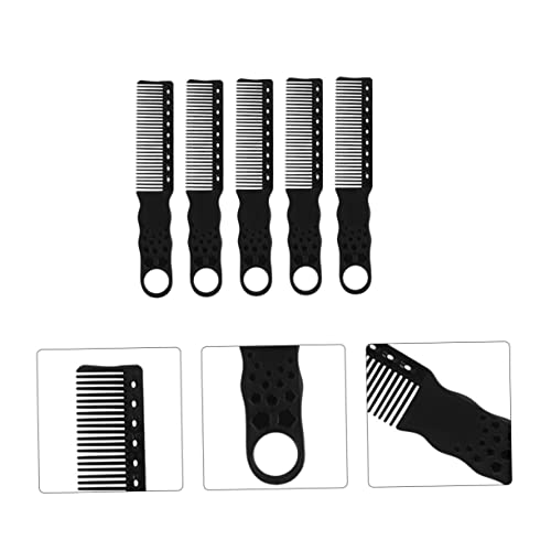 5pcs comb Hair Styling Tool hair dyeing brush men hair brush men's hair brush mens hairbrush mens hair brush styling hair brush stylish hair brush anti-static man set abs - Image 7