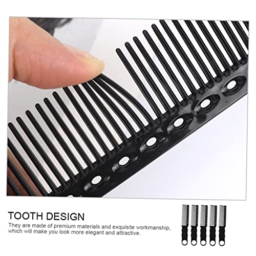 5pcs comb Hair Styling Tool hair dyeing brush men hair brush men's hair brush mens hairbrush mens hair brush styling hair brush stylish hair brush anti-static man set abs - Image 6