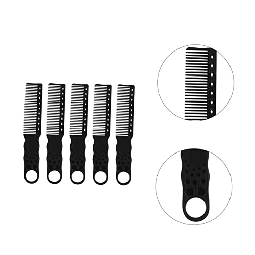 5pcs comb Hair Styling Tool hair dyeing brush men hair brush men's hair brush mens hairbrush mens hair brush styling hair brush stylish hair brush anti-static man set abs - Image 9
